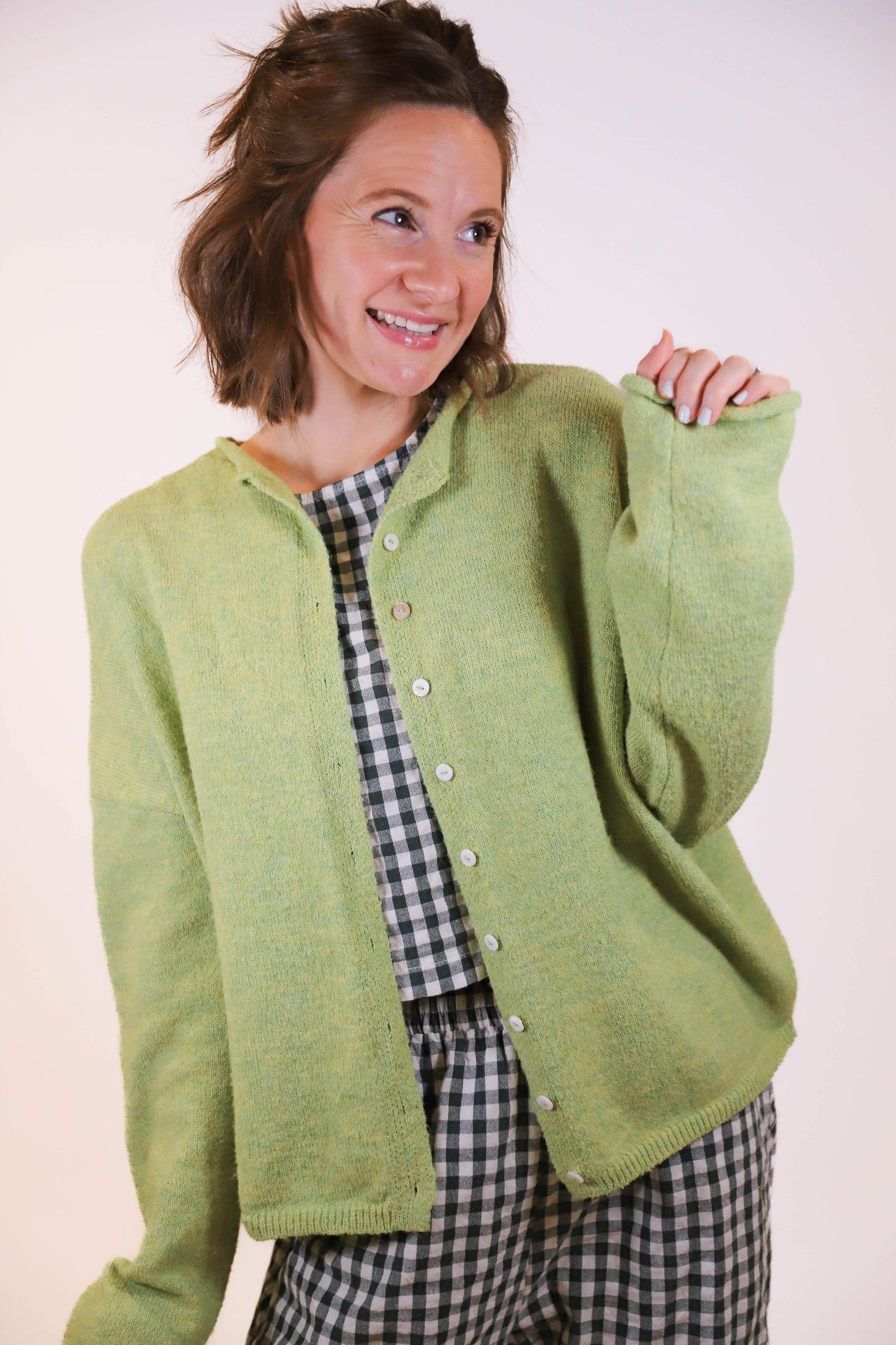 Sweet Nothing Cardigan in Lemongrass