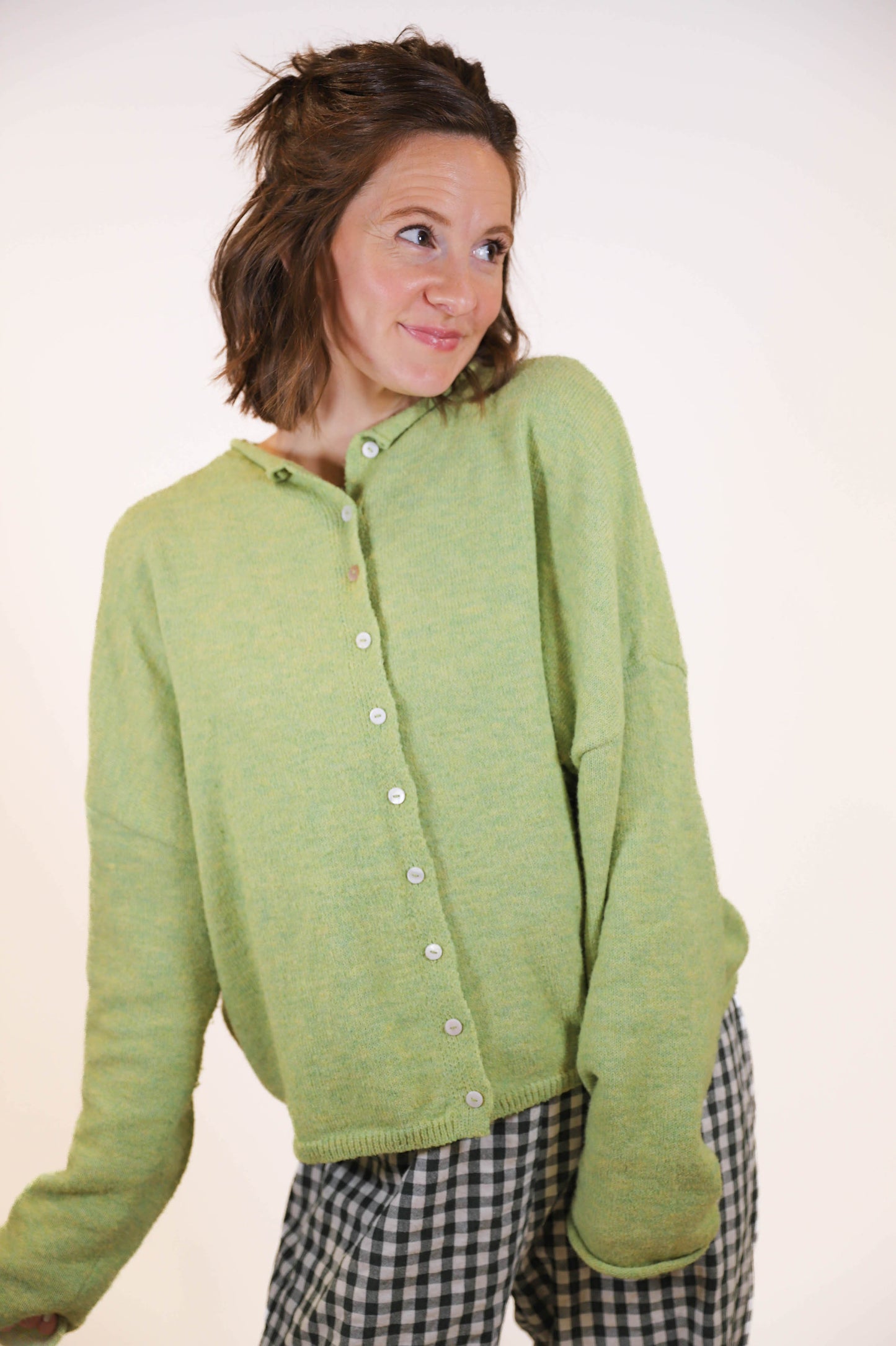 Sweet Nothing Cardigan in Lemongrass