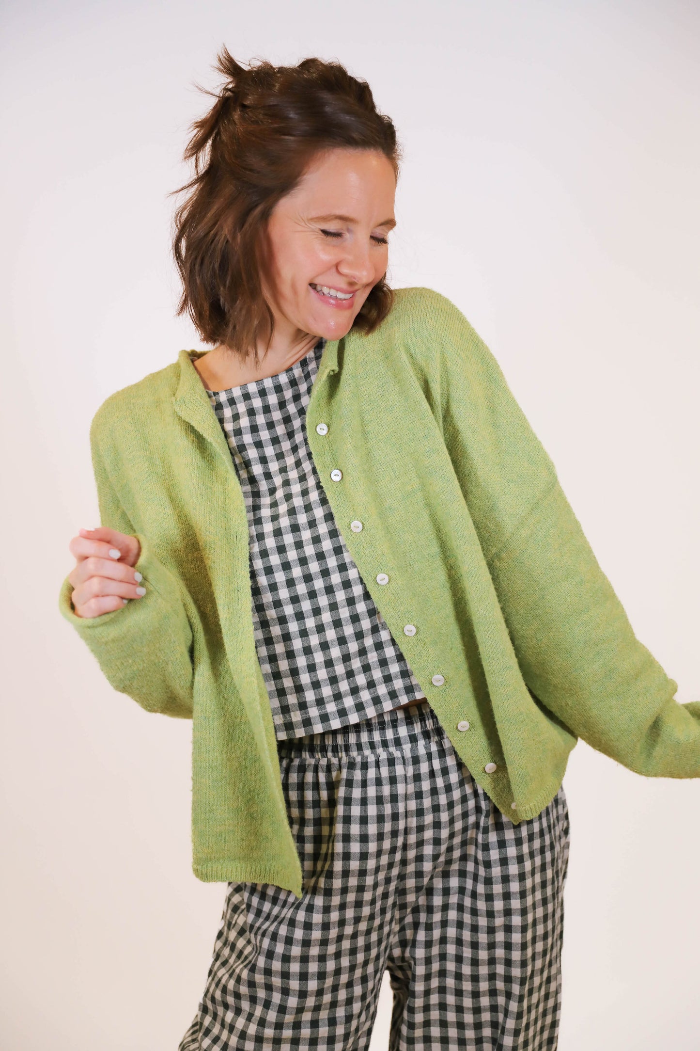 Sweet Nothing Cardigan in Lemongrass