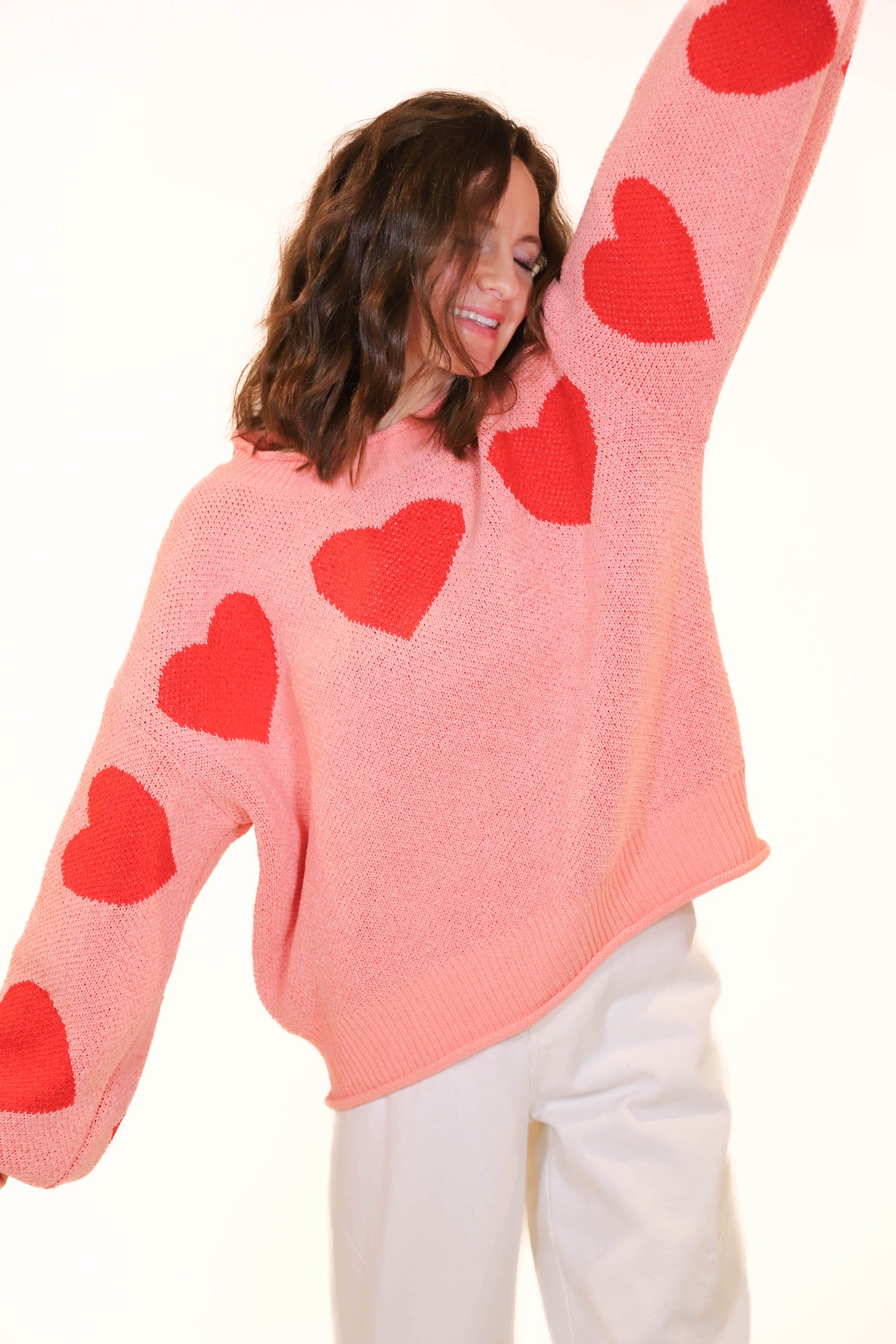 Lover Girl Heart Sweater
